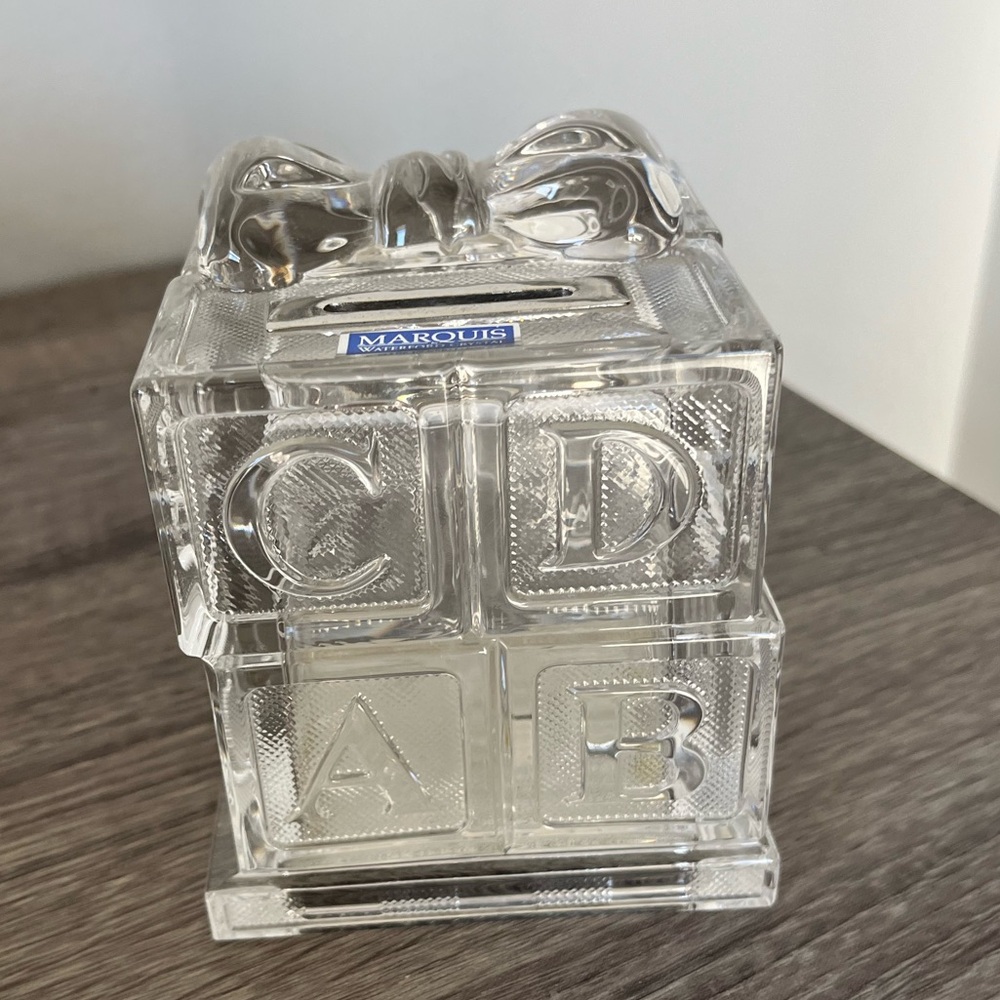 Waterford ABC piggy bank